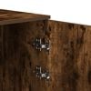 vidaXL Storage Cabinet Smoked Oak 50x45x103.5 cm Engineered Wood