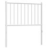 vidaXL Metal Replace Headboard White 80 cm