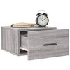 vidaXL Wall-mounted Bedside Cabinets 2 pcs Grey Sonoma 35x35x20 cm