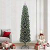 vidaXL Artificial Christmas Tree with 300 LEDs with Stand Green 240 cm
