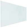 vidaXL Fireplace Glass Plate Transparent 120 x 60 cm Glass