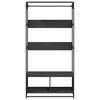 vidaXL Wardrobe Black 90x50x180 cm Engineered Wood