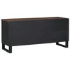 vidaXL TV Units with Drawer Walnut 105 x 33 x 46 cm Engineered wood