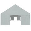 vidaXL Tent Fabric without Frame Grey 10 x 5 m PE