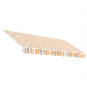 vidaXL Awning Replacement Fabric Multicolour 350x250 cm Polyester