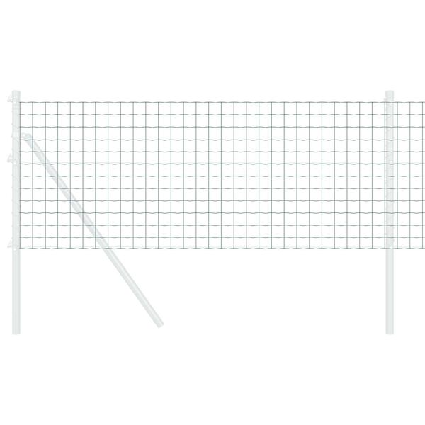 vidaXL Euro Fence Green 0.6 x 10 m PVC-coated iron