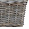 vidaXL Planter Basket with Storage 3 pcs Grey