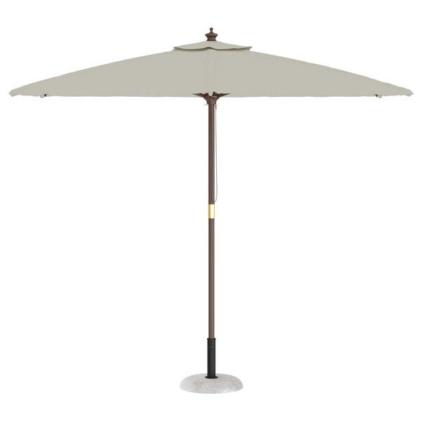 vidaXL Parasol Base Light Grey and Grey 45 x 45 x 40 cm