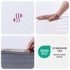 vidaXL Foam Mattress Medium Soft 200x200 cm