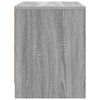 vidaXL Bedside Cabinet Grey Sonoma 45x34x44.5 cm Engineered Wood