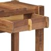 vidaXL Console Table Brown 107 x 33 x 76 cm Solid Reclaim wood