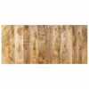 vidaXL Headboard 180 cm Solid Rough Wood Mango