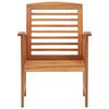 vidaXL Garden Chairs 2 pcs Solid Acacia Wood
