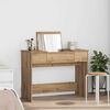 vidaXL Cosmetic Table with Drawer Artisan Oak 100 x 45 x76 cm