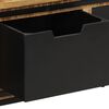 vidaXL Coffee Table with Drawers 110x50x40 cm Solid Wood Mango