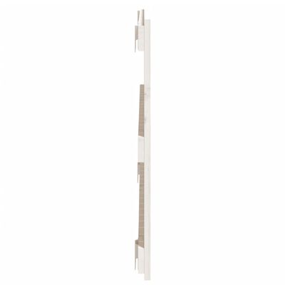 vidaXL Wall Headboard White 108x3x60 cm Solid Wood Pine