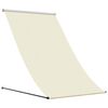 vidaXL Retractable Awning Cream 100x150 cm Fabric and Steel