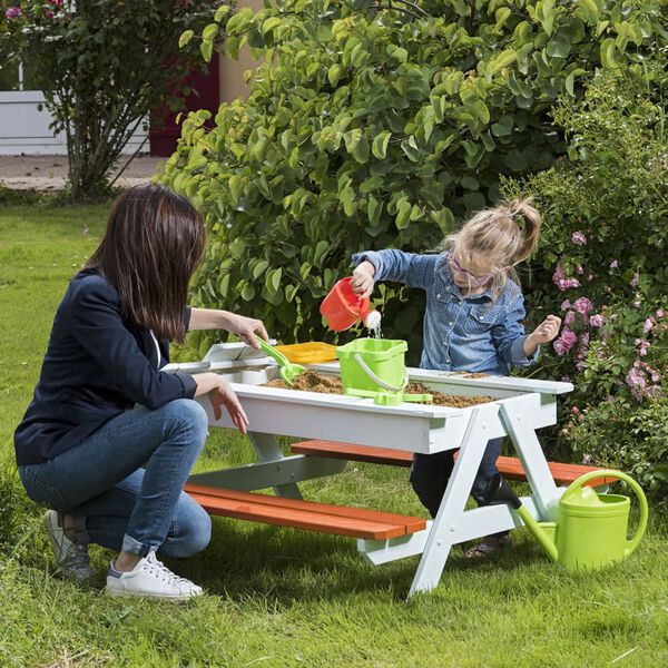 TRIGANO Kids Play Picnic Table Picsand 100x97x57 cm J-JOU054