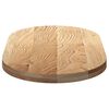 vidaXL Table Top 100x50x4 cm Solid Wood Oak Oval