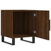 vidaXL Bedside Cabinet Brown Oak 40x40x50 cm Engineered Wood