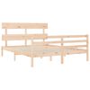 vidaXL Bed Frame without Mattress 160x200 cm Solid Wood