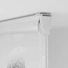 vidaXL Shower Roller Blind with Cassette 120x240 cm Fabric Width 116 cm