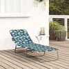 vidaXL Folding Sun Lounger Folding Green 56 x 189 x 87cm Fabric