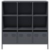 vidaXL Highboard&nbsp;Anthracite 101.5x39x103.5 cm Steel