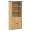 vidaXL Bookcase BODO Honey Brown 82 x 40 x 173 cm Engineered Wood