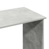 vidaXL Desk Concrete Grey 80x40x75 cm Engineered Wood