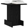 vidaXL End Table Black Oak 35.5 x 35 x 40 cm Engineered Wood