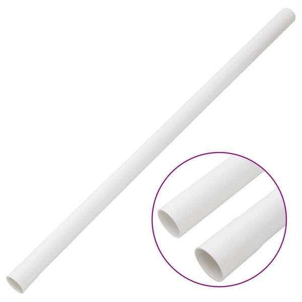 vidaXL Cable Trunkings &Oslash;30 mm 30 m PVC