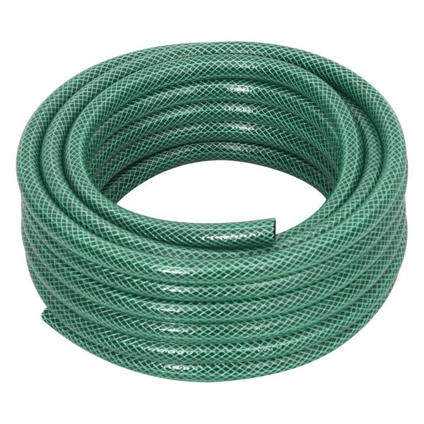 vidaXL Garden Hose Green 0.5" 30 m PVC