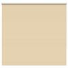 vidaXL Roller Blind Blackout Beige 165x150 cm Fabric Width 161.6 cm Polyester