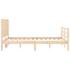 vidaXL Bed Frame without Mattress 120x200 cm Solid Wood