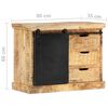 vidaXL Sideboard 80x30x60 cm Solid Mango Wood