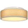 vidaXL Ceiling Lamp with Spotlights Grey 38 x 38 x 13.5 cm Fabric