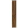 vidaXL 4-Tier Book Cabinet Brown Oak 60x24x142 cm Engineered Wood