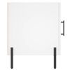 vidaXL Bedside Cabinets 2 pcs White 40x40x50 cm Engineered Wood