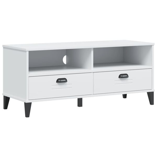 vidaXL TV Cabinet VIKEN White Engineered Wood
