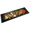 vidaXL Kitchen Rug Washable Spices 60x180 cm Velvet