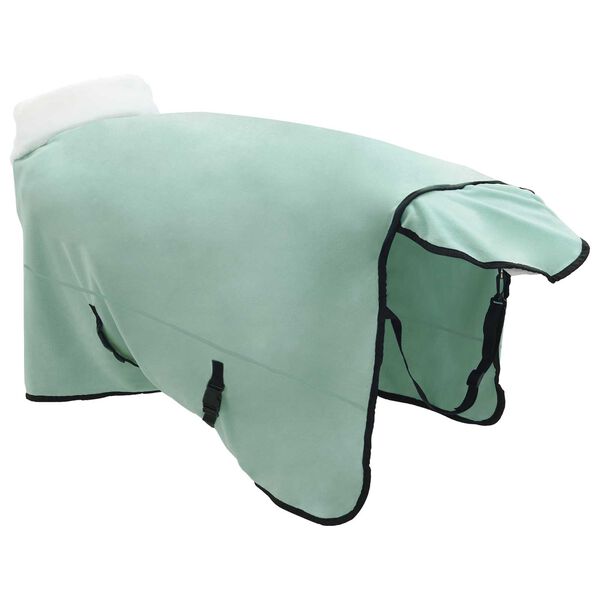vidaXL Horse Blanket Special Green 125 cm Polar fleece