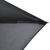 vidaXL Garden Parasol with Wooden Pole 200x300 cm Anthracite