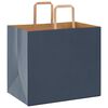 vidaXL Paper Bags 250 pcs with Handles Blue 32x22x28 cm