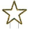 vidaXL Christmas Light Decoration with Spikes Star 115 LEDs 85 cm