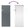 vidaXL Venetian Blinds Manual Dark Grey 220 x 90 cm Aluminium