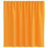 vidaXL Voile Curtains with Rod Pockets 2 pcs Orange