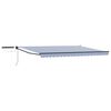 vidaXL Electric Retractable Awning 4.5 x 3 m Polyester with PU coating