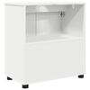 vidaXL Bathroom Cabinet White 61 x 35 x 64 cm Engineered wood & Metal