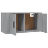 vidaXL Wall-mounted TV Cabinets 3 pcs Grey Sonoma 80x34.5x40 cm